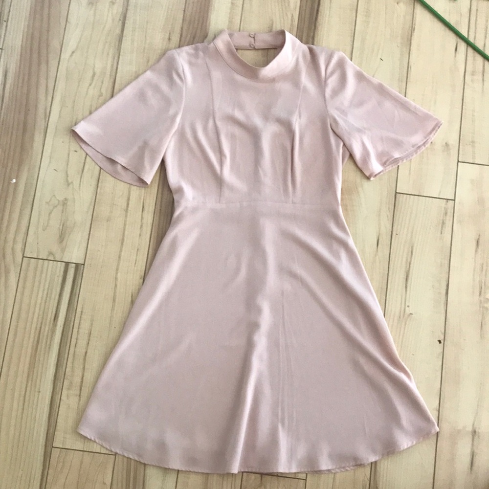 Mock Neck Dress